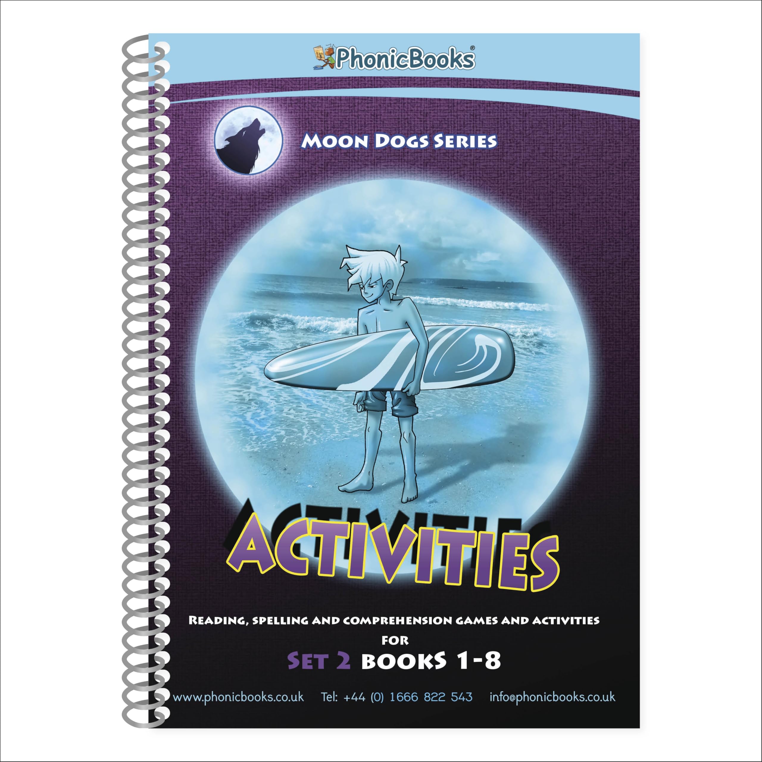 Phonic Books Moon Dogs Set 2 Activities: Adjacent consonants and consonant digraphs (Phonic Books Catch Up Readers)