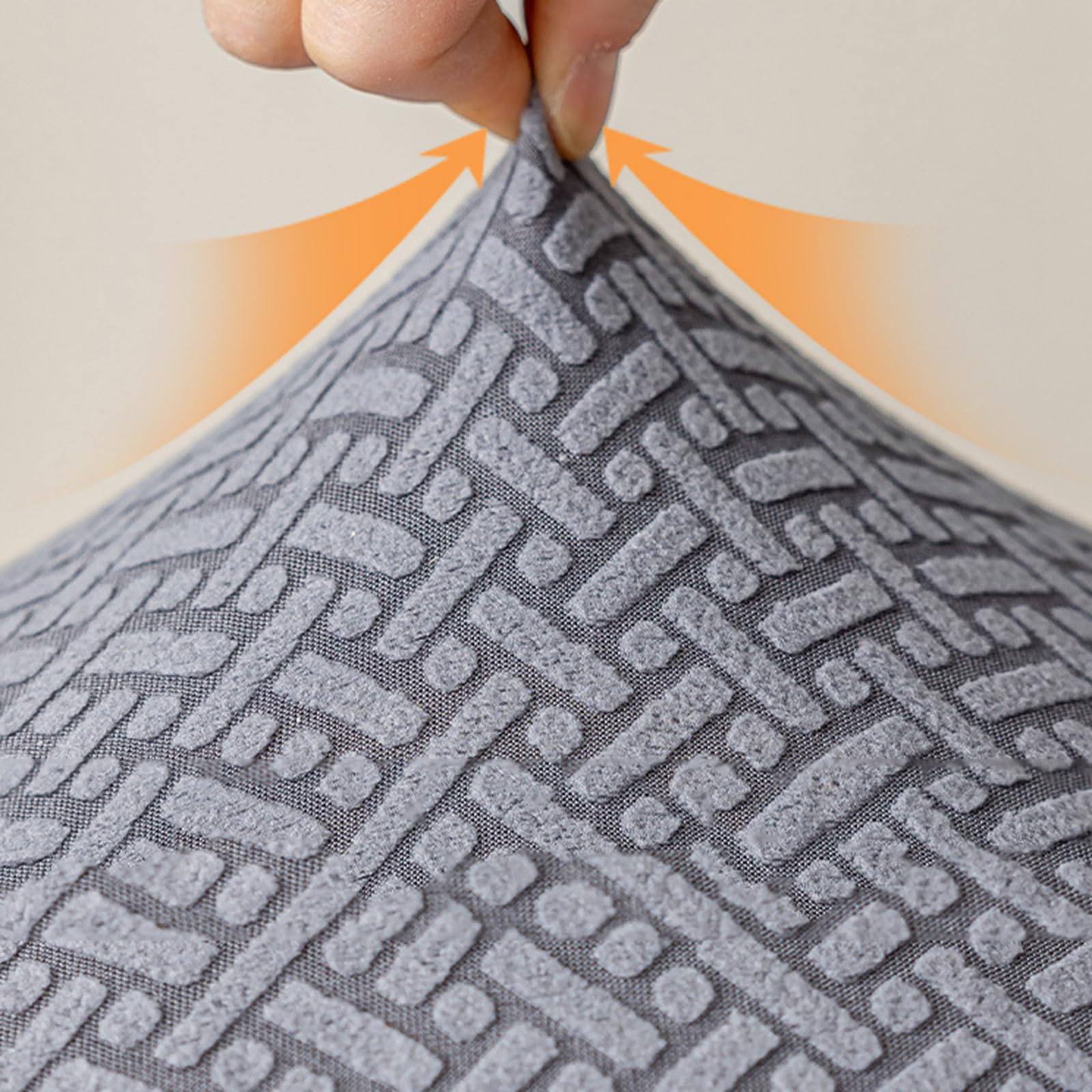 Twill Copertura per Sedie da Cucina con Schienale Cavo 6/4/2 Pezzi, Curvo Fodere Coprisedie Cucina, Universale Fodere per Sedia da Sala da Pranzo, Morbido Fodere Coprisedie Cucina,D,6PCS