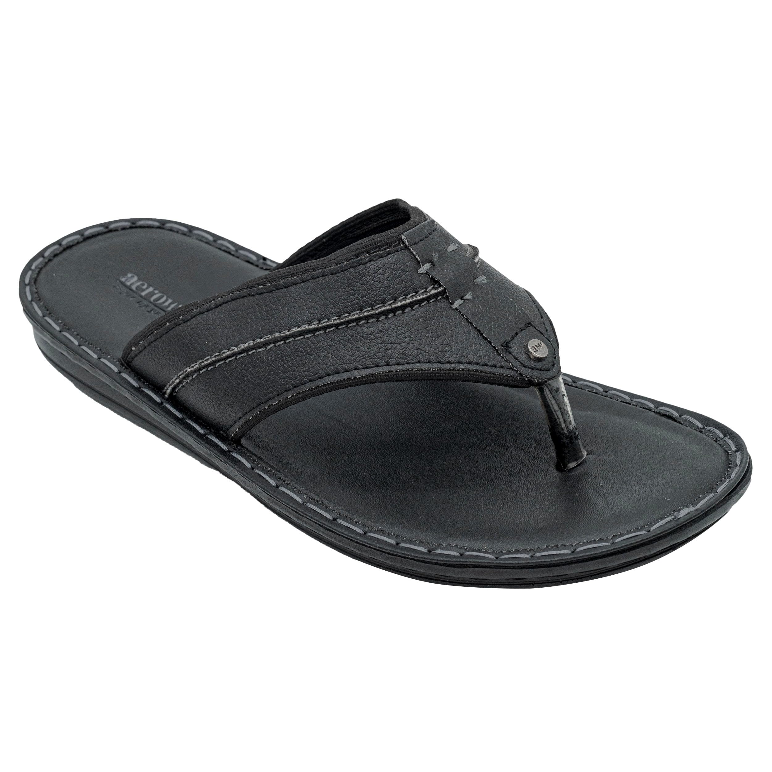 AEROWALK Stylish V-Shape Fashion Sandal/Slipper for Men | Comfortable | Lightweight | Anti Skid | Casual Office Footwear (NT77) (B0D3XTSKMV) Amazon Price History, Amazon Price Tracker