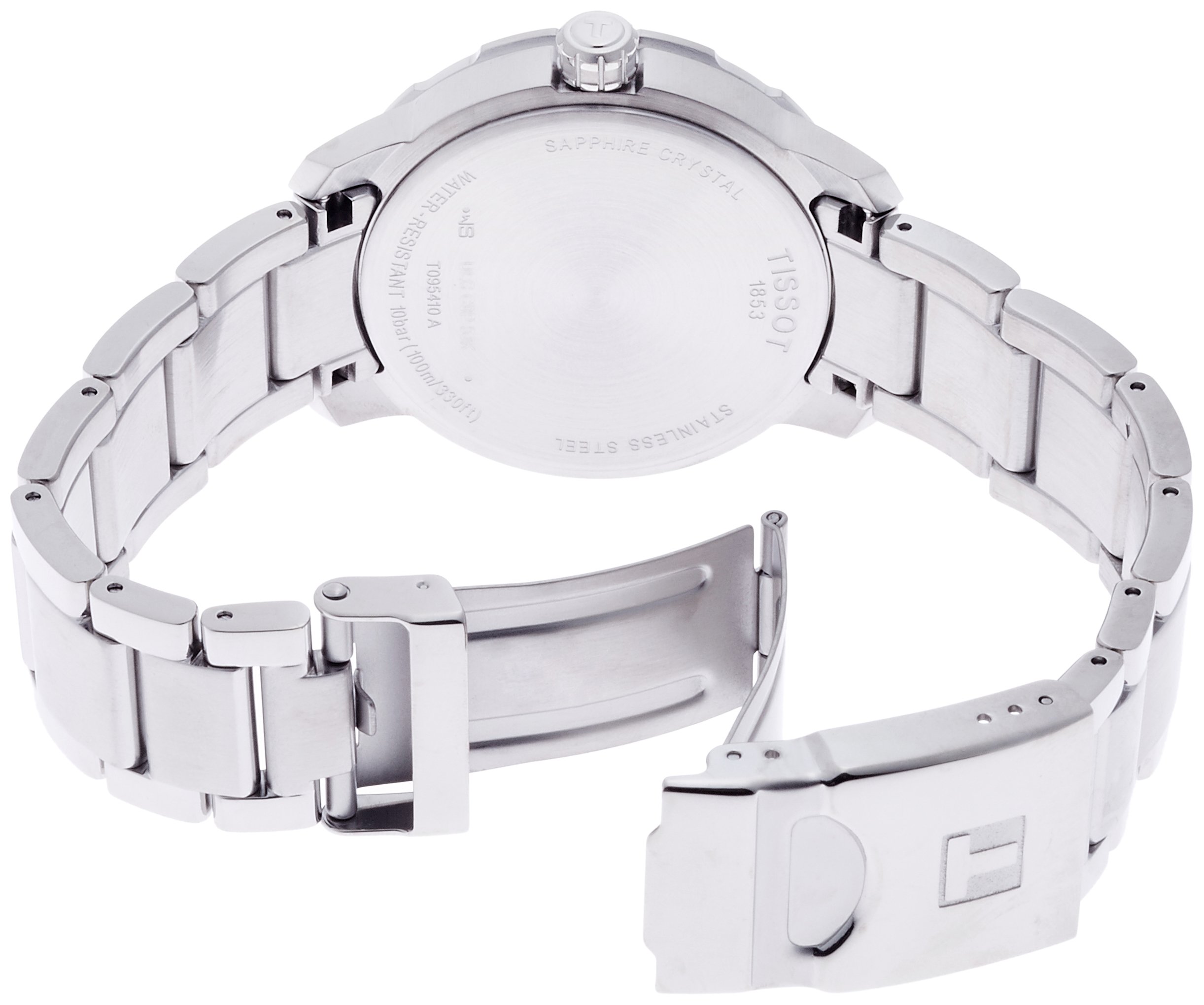 TISSOT RELOJ DE HOMBRE CUARZO 40MM CORREA Y CAJA DE ACERO T0954101103700
