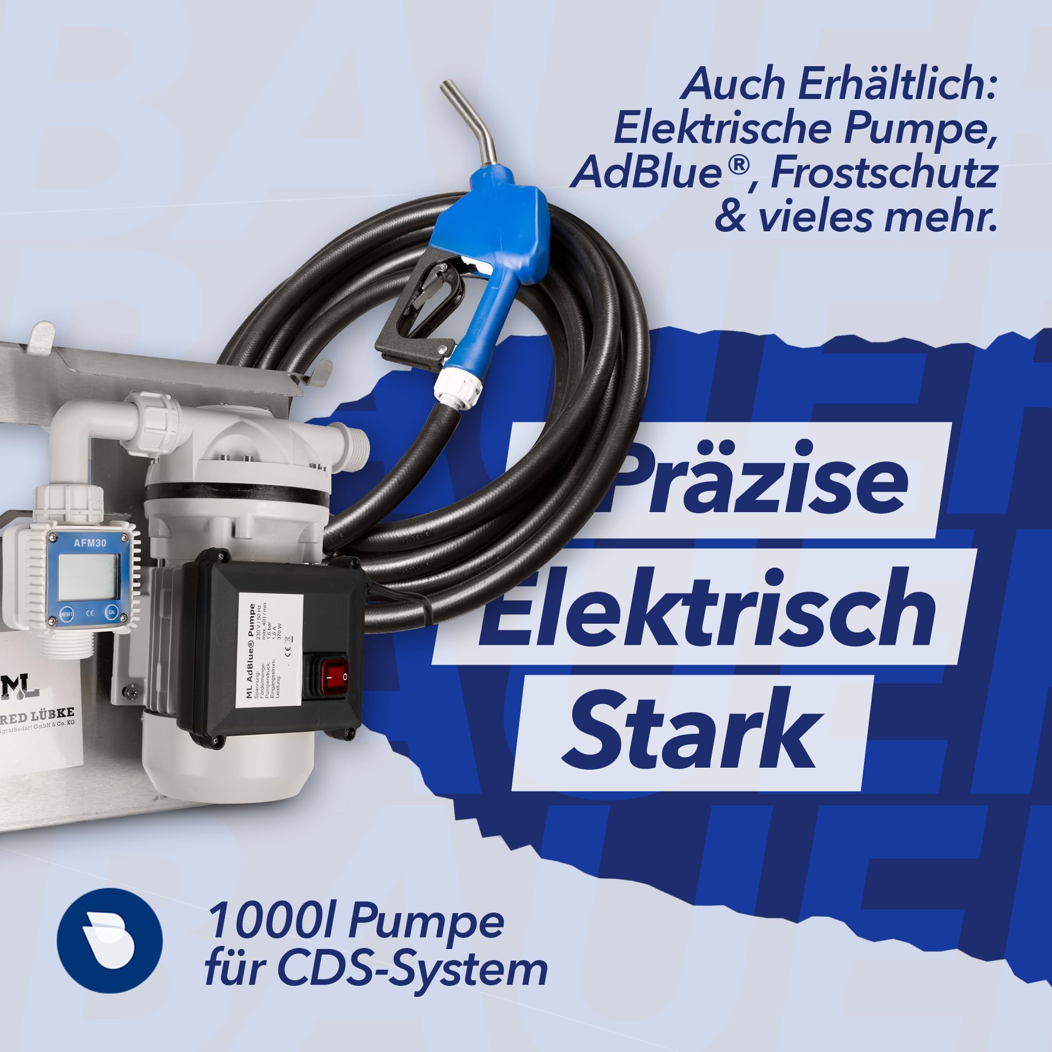 Handpumpe für 210L Fässer – Ideal für AdBlue, Scheibenfrostschutz und Wasser – Robuste Konstruktion mit hoher Förderleistung – inkl. Teleskoprohr und Abgabeschlauch