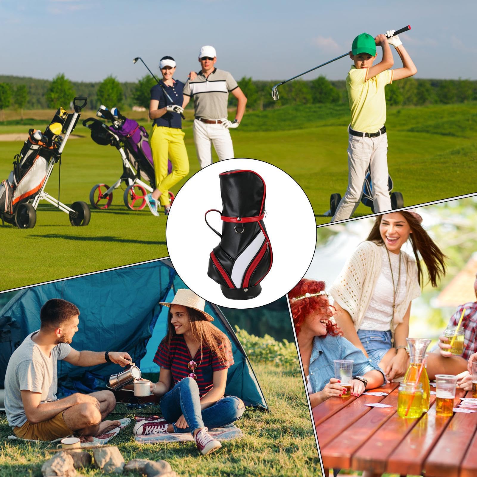 Sacs À Vin pour Bouteilles De Vin Sac Isotherme pour Vin pour Golf