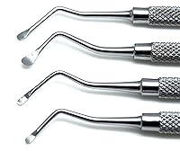 Vista 3 de NUEVOS INSTRUMENTOS PREMIUM INSTRUMENTS Dental Lucas Curetas 85, 86, 87, 88 Instrumentos quirúrgicos de acero inoxidable de doble extremo