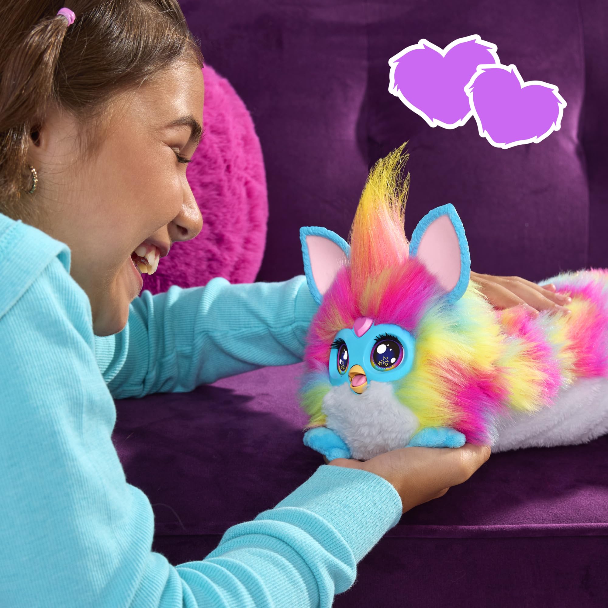 Furby DJ Furby - Juguete Interactivo Arco Iris