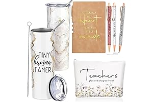 Teacher Tumbler Set: 6-Pack Gratitude Gifts for Education Professionals