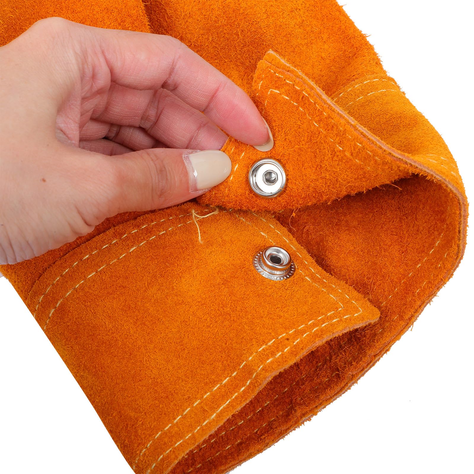 DOITOOL Babero de soldadura Anti llama ropa de seguridad resistente al calor para protección de trabajo