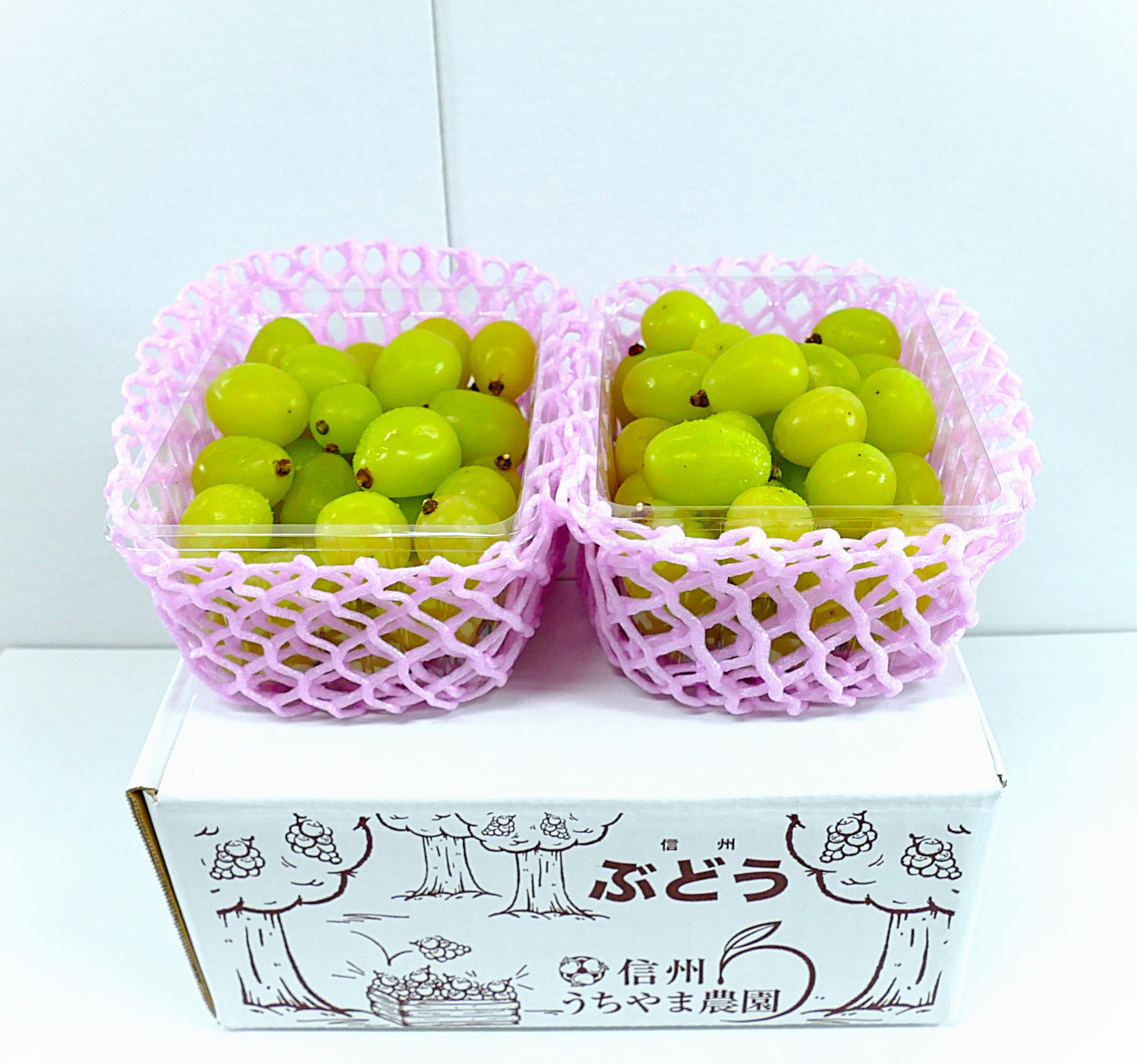 Amazon.co.jp: 信州うちやま農園 訳あり シャインマスカット 粒パック
