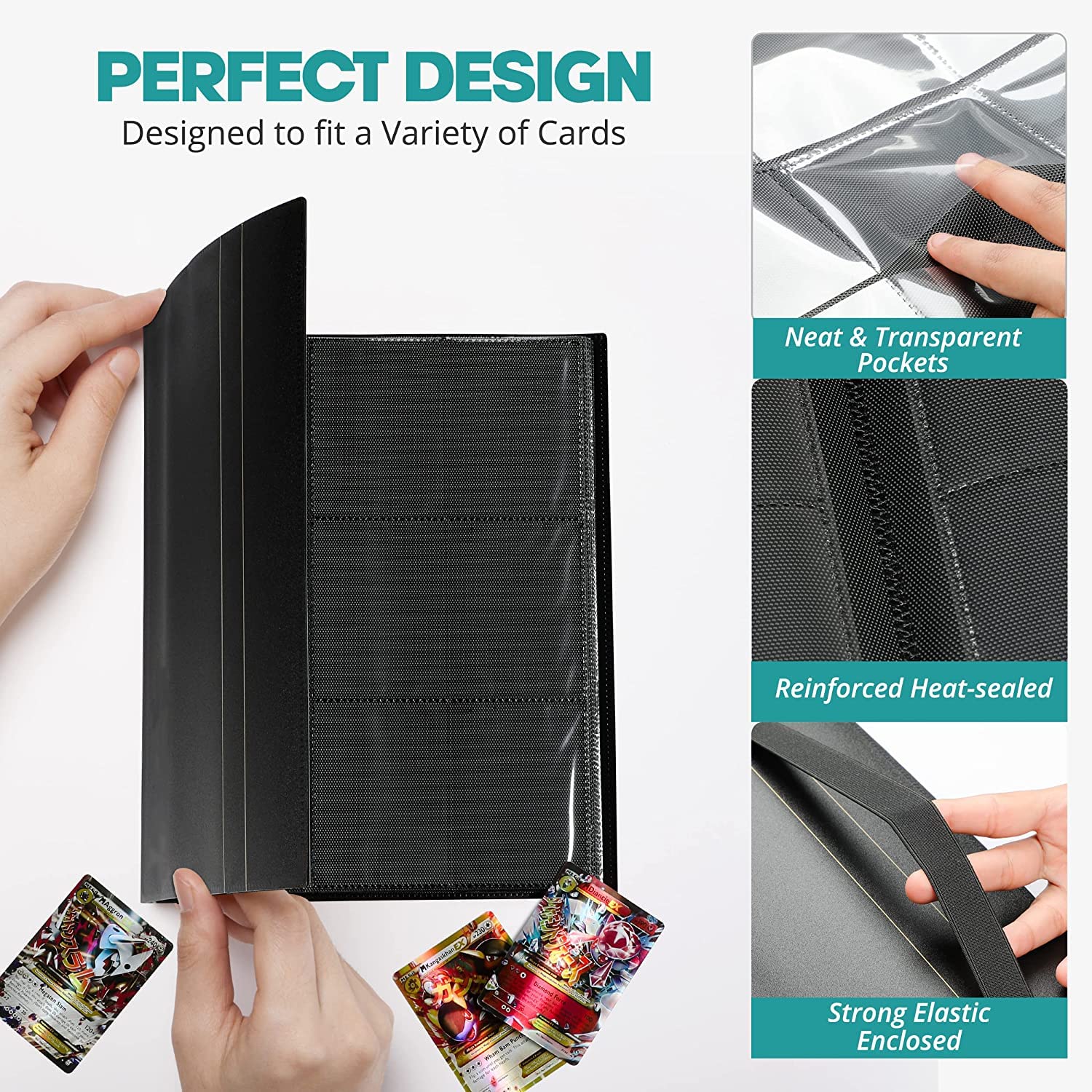 KAHEIGN 9-Pocket Trading Card Album - Image 2