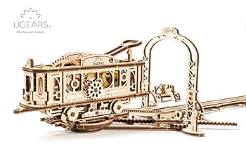 UGears モダン金庫 トラムライン トラック まとめ売り 組み立て式