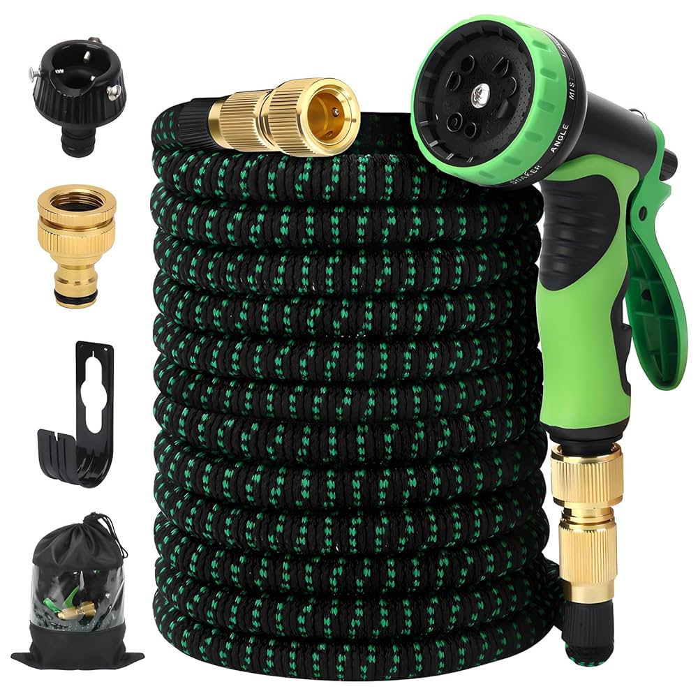 散水ホース 軽量で多機能 3倍に伸びる 家庭菜園 軽量で多機能 3倍に伸びる 散水ホース 家庭菜園 散水ホース 軽量で