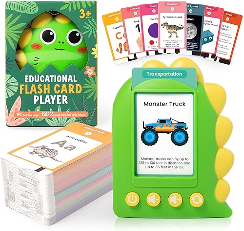 Tarjetas didácticas parlantes para niños, lector de tarjetas educativas con 294 palabras y 6 canciones de guardería, divertidas actividades de