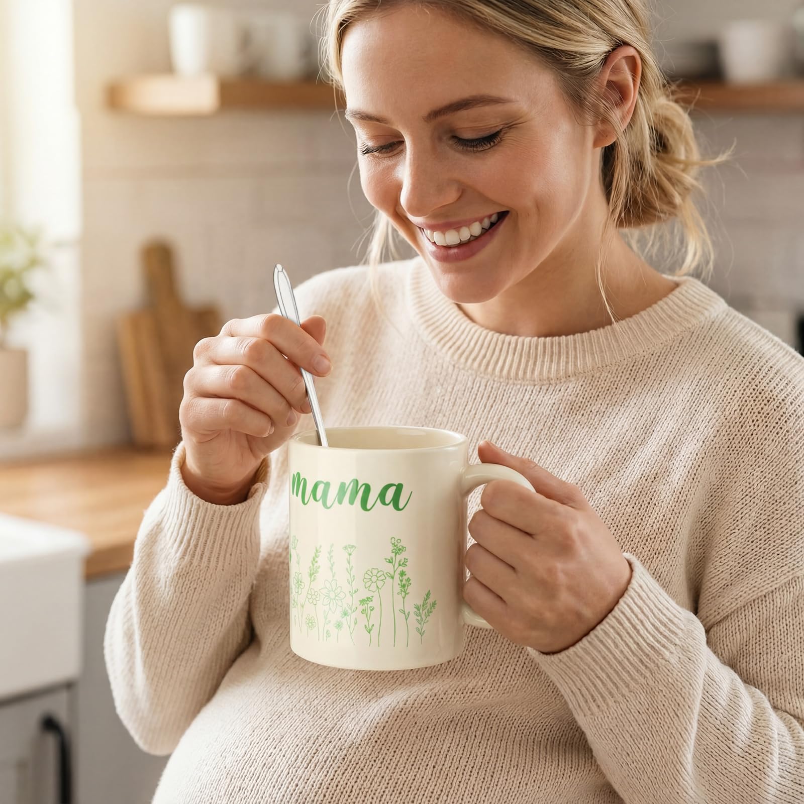 Pacchetto per la cura della mamma dopo il bambino, set regalo per la gravidanza per la mamma in attesa con coperta, tazza per mamme per essere baby shower primo giorno della mamma donne