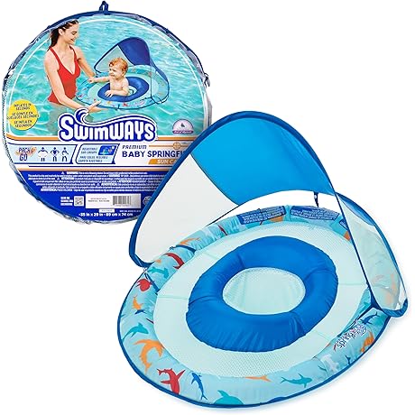 Swimways Baby Spring Float: Baby Shark Protection
