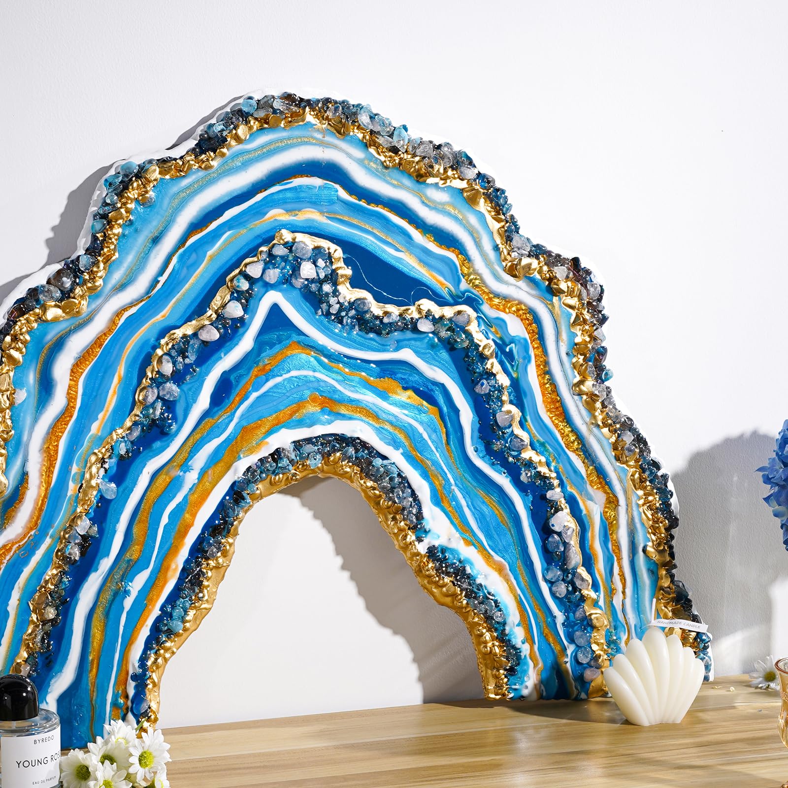 2 Gallon Epoxy Resin with Pumps, Bubble Free Resin Epoxy Kit, Crystal Clear Epoxy Resin and Hardener for DIY Art, Molds,Craft: LET'S RESIN EPOXY RESIN 64oz UV Resistant Resin Epoxy, Upgrade Formula Crystal Clear & Bubble Free Epoxy Resin for Coating,Casting,Table Top,Jewelry,Art