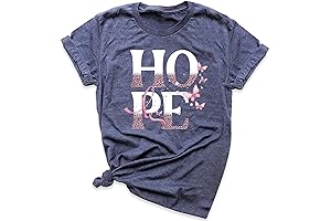 Faith, Hope, Love Breast Cancer Awareness T-Shirt for Survivors
