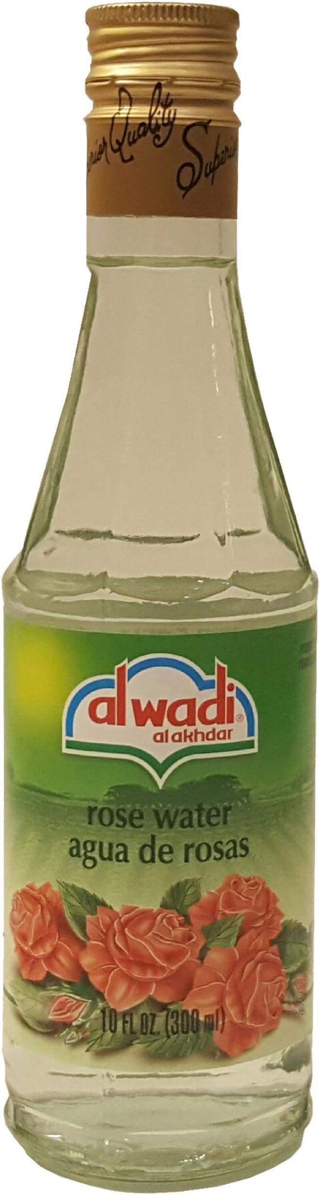 Al Wadi Rose Water 10 FL OZ (300ml) , Pack of 3