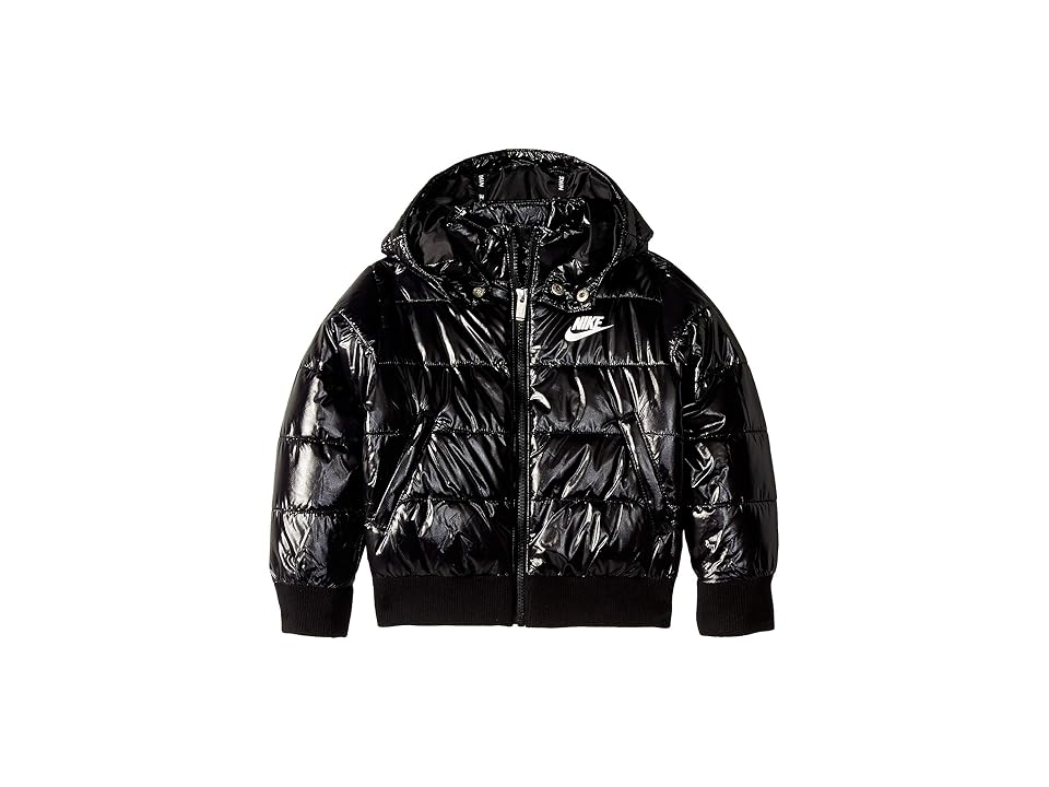 

Nike Kids Polyfill Bomber Jacket (Little Kids) (Black) Kid's Coat