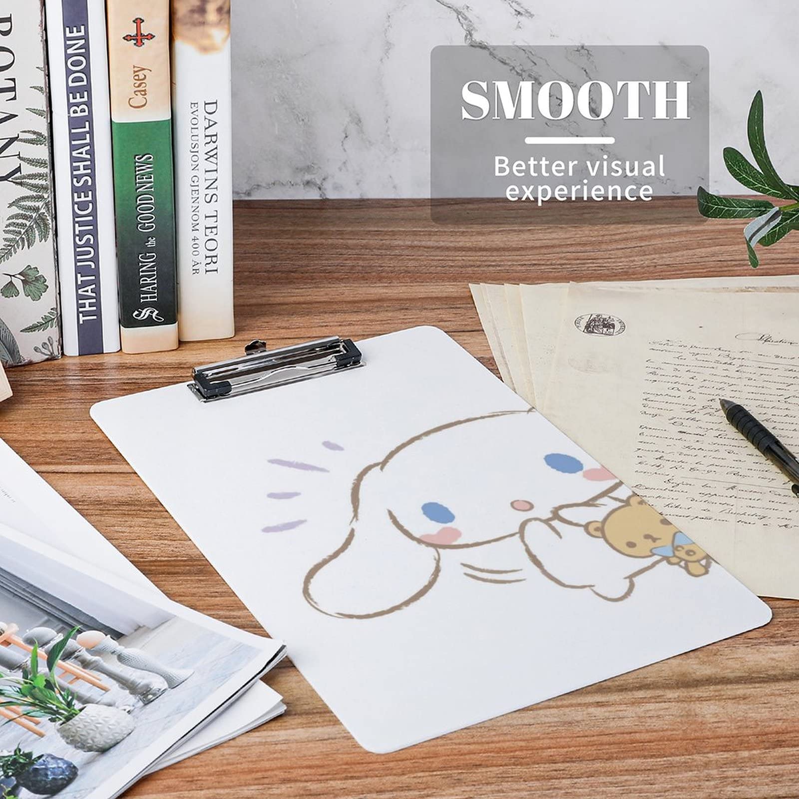 Amazon.co.jp: クリップボード A4サイズ シナモロール シナモン  