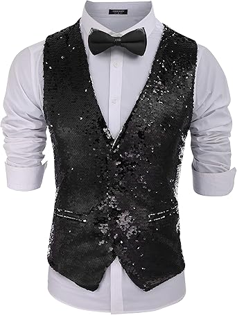 sparkly vest