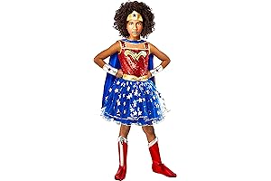 Wonder Woman Costume for 4-Year-Old Superheroes