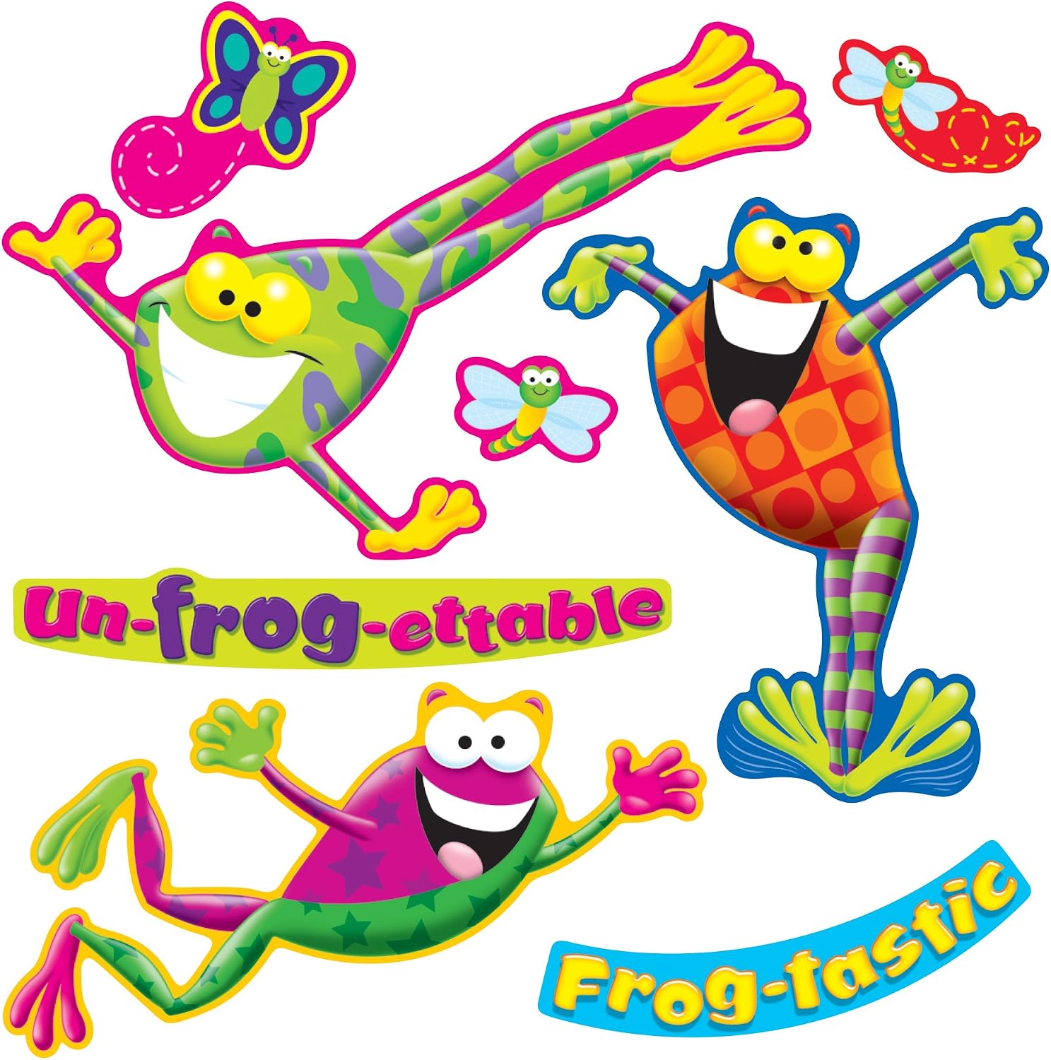 Trend Enterprises Frog-Tastic! Mini Bulletin Board Set (25 Piece ...