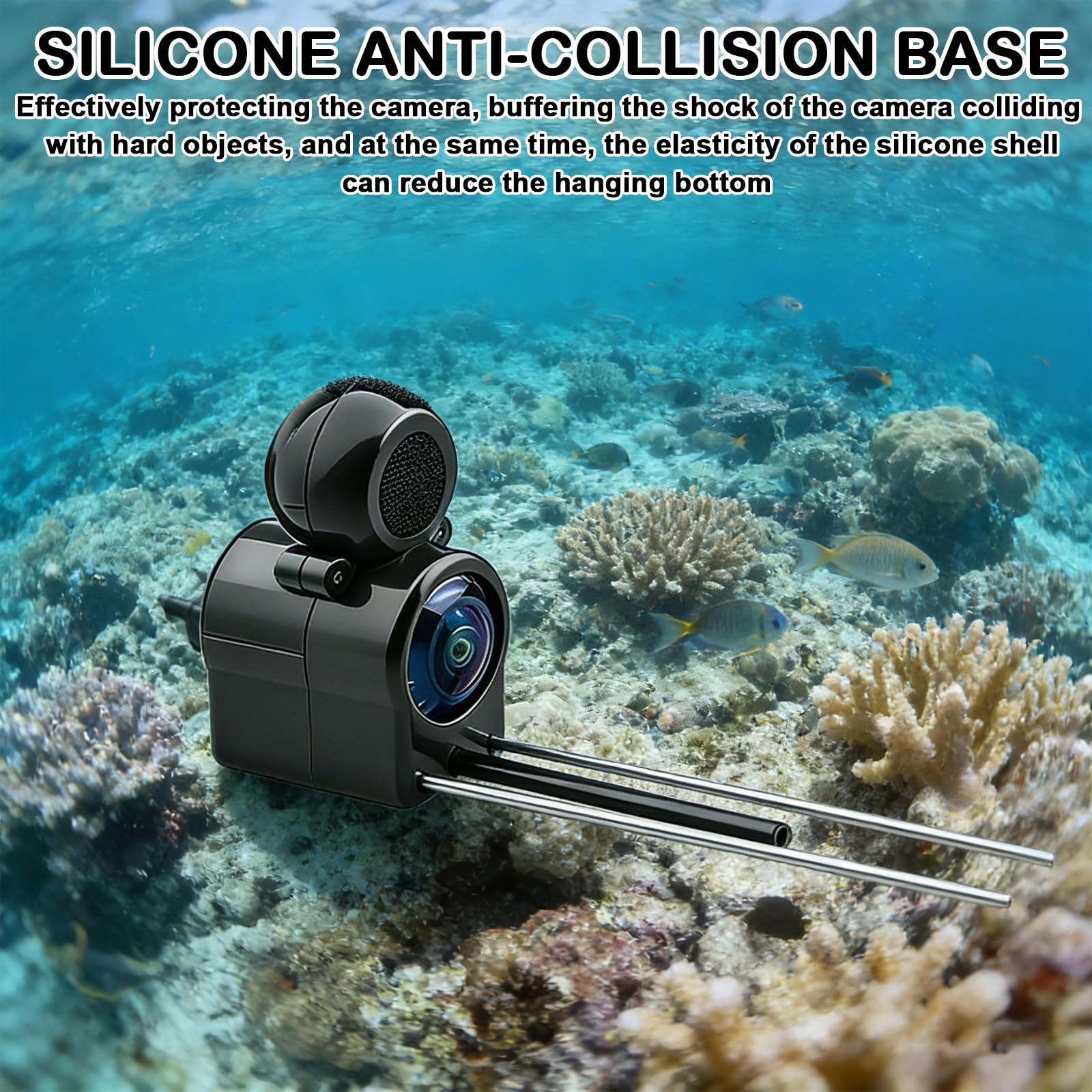 Fish Finder, fotocamera subacquea da pesca con display IPS da 4,3" e cavo da 30 m, telecamera Fish Finder IP67, impermeabile, grandangolare, visione notturna 220°, per pesca in mare, fiume, pesca sul