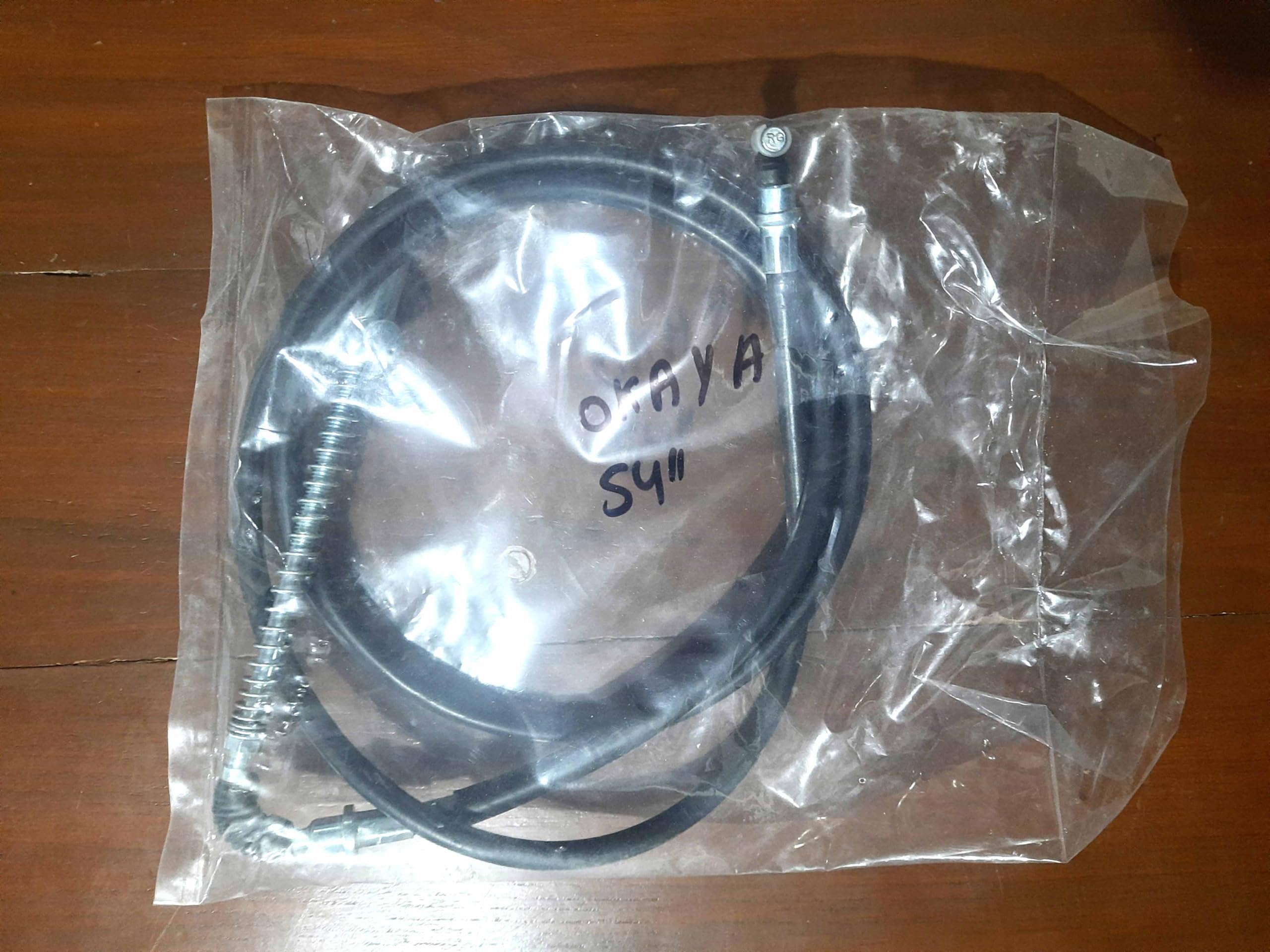 Electric Scooter Brake Cable 54 Inch Length, Black Compatible with Okaya/Ampere, Black-image-42