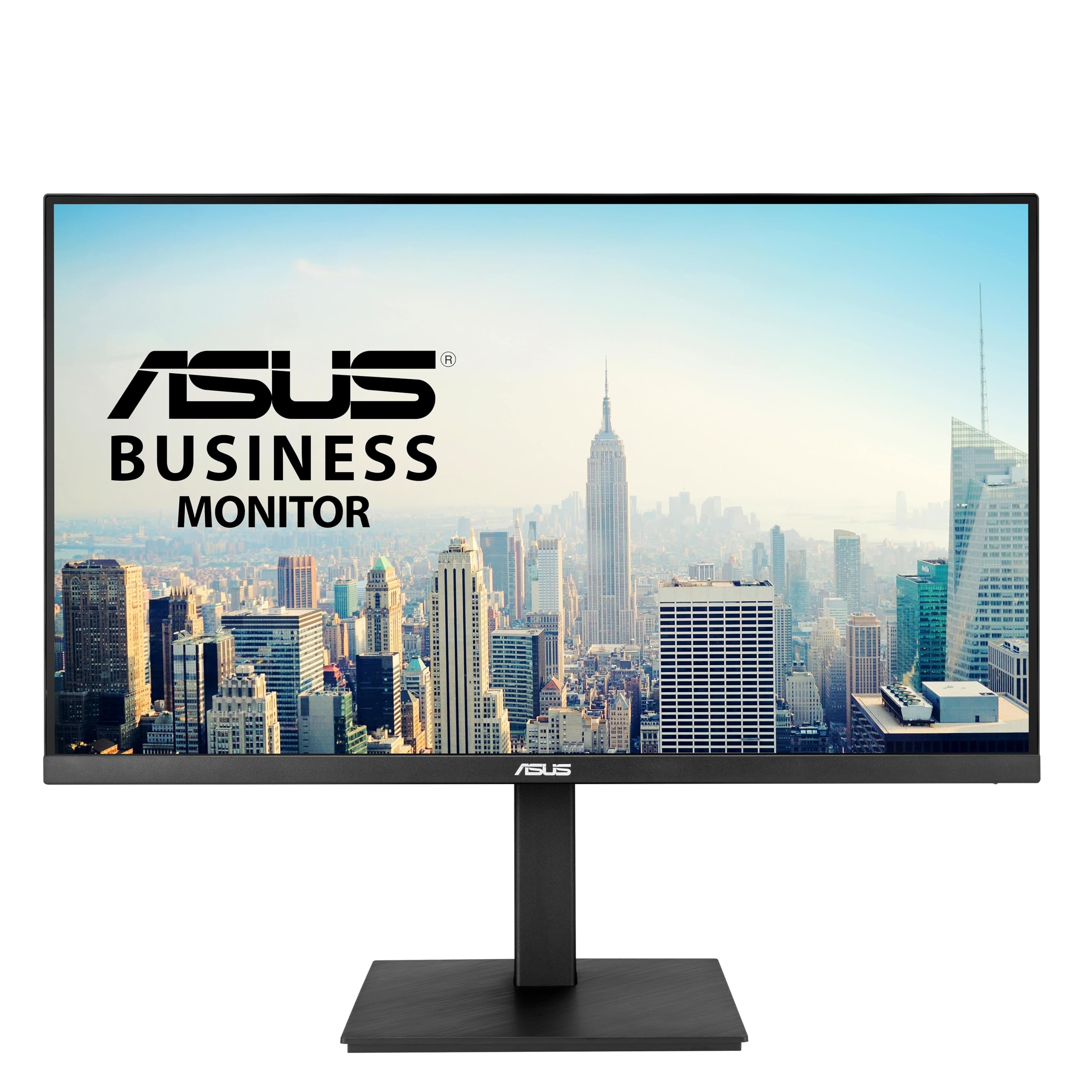 Asus Schwarz Business Va32uqsb - 32 Zoll 4K Uhd Monitor - 16:9 Ips Panel, 3840X2160, 60 Hz, Rahmenlos, Ergonomisch, Hdr 10 - Displayport, Hdmi, Usb-Hub, Speaker,
