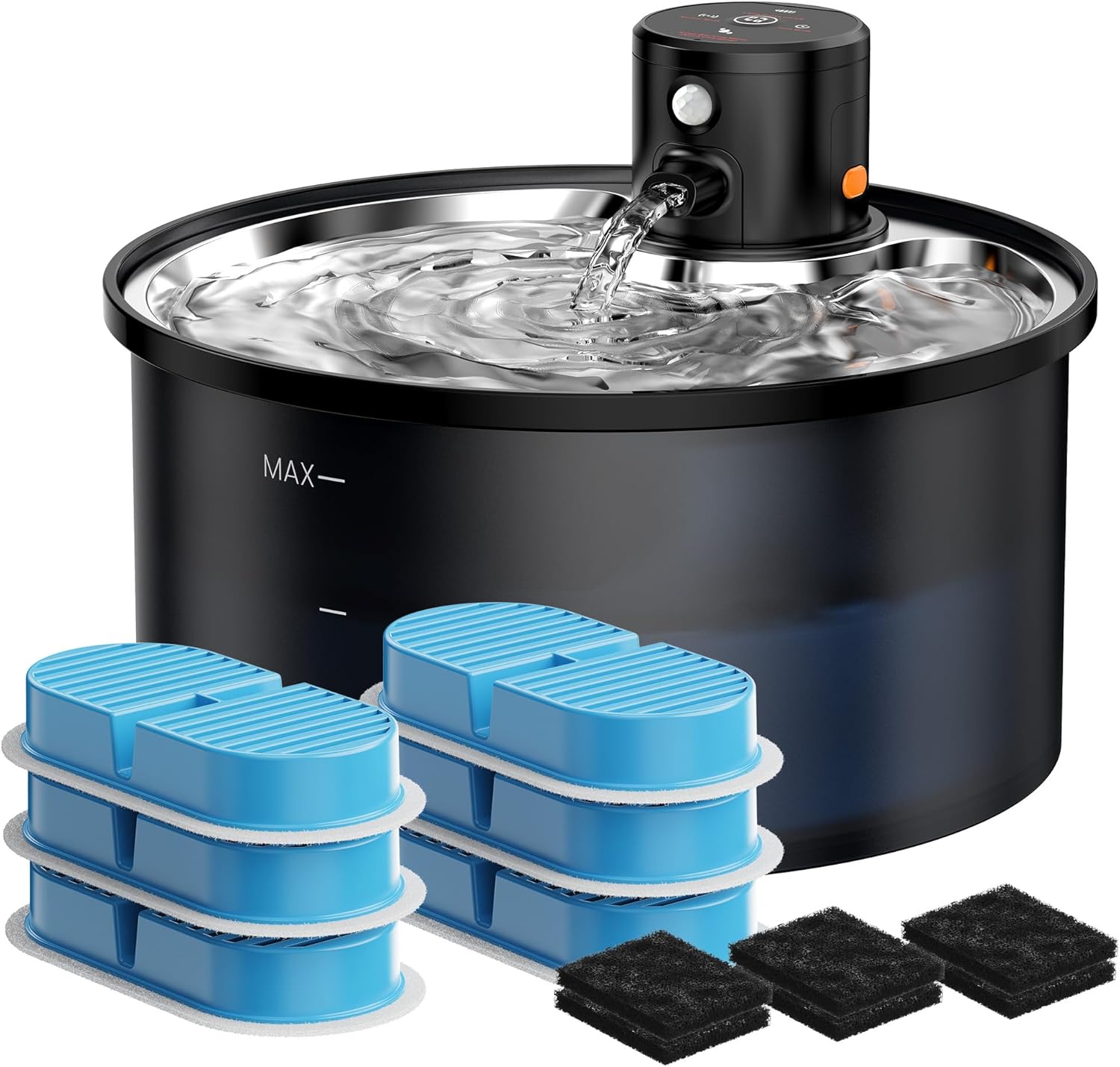 Cat Water Fountain Wireless + 12 Filters