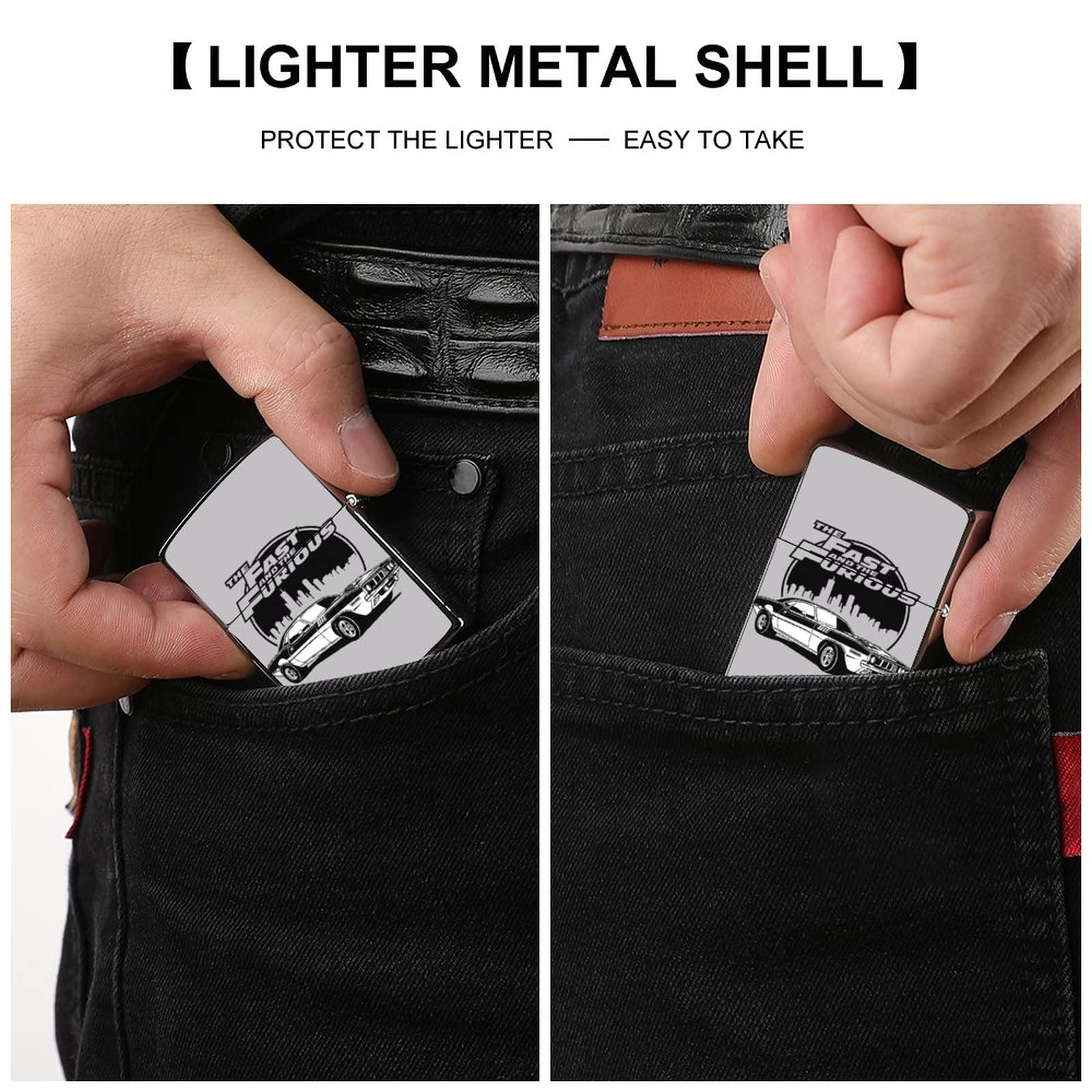 Amazon.co.jp: ジッポライターカバー ワイルドスピード Zippo兼用
