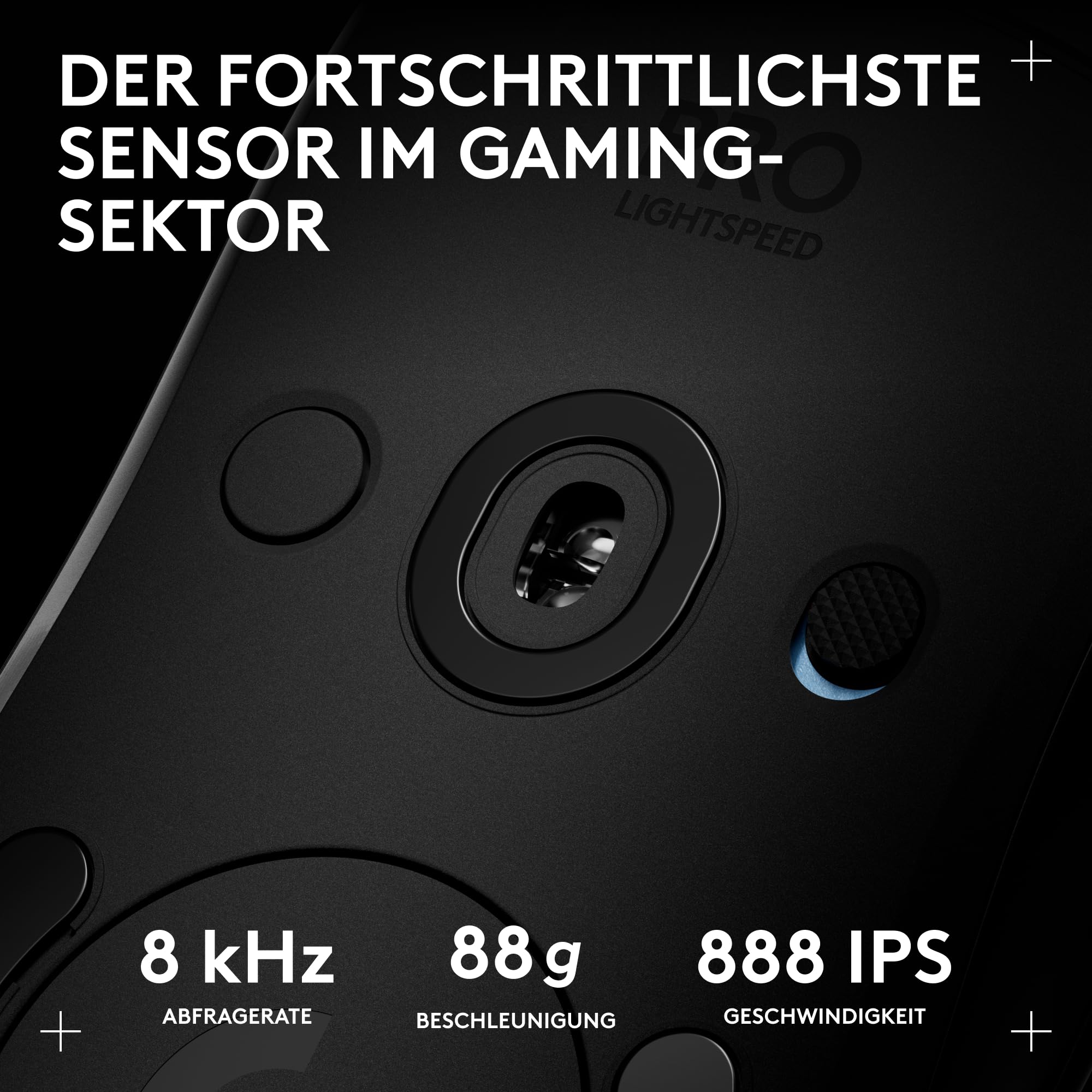 Logitech G PRO 2 LIGHTSPEED kabellose Gaming-Maus Rechts-oder Linkshänder, mit bis zu 4 anpassbar... Ansicht 4