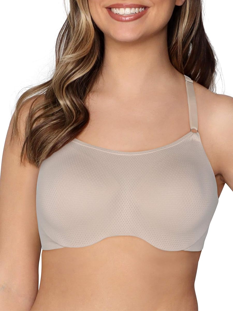 Fruit of the Loom Sujetador tipo camisola transpirable con tirantes convertibles para mujer