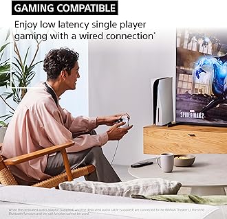 Sony QD-OLED 77 inch BRAVIA XR A95L Series 4K Ultra HD TV: Smart Google TV BRAVIA Theater U Wireless Wearable TV Speaker