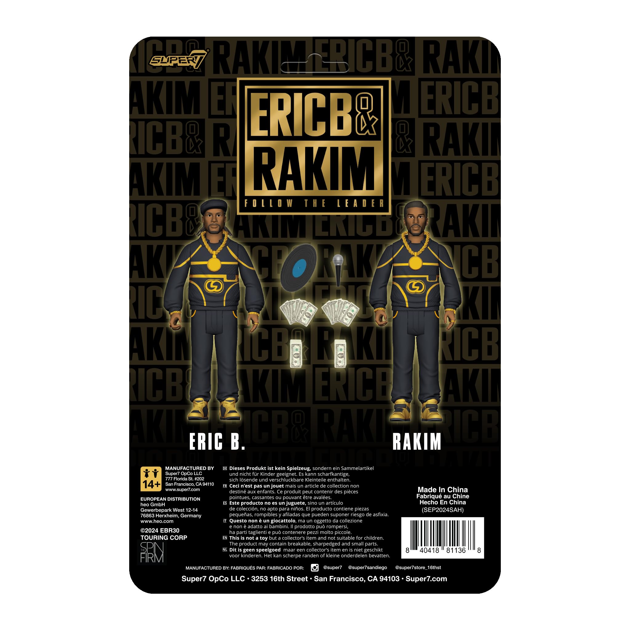 Amazon.com: Super7 Eric B. & Rakim Follow The Leader - (2 Pack