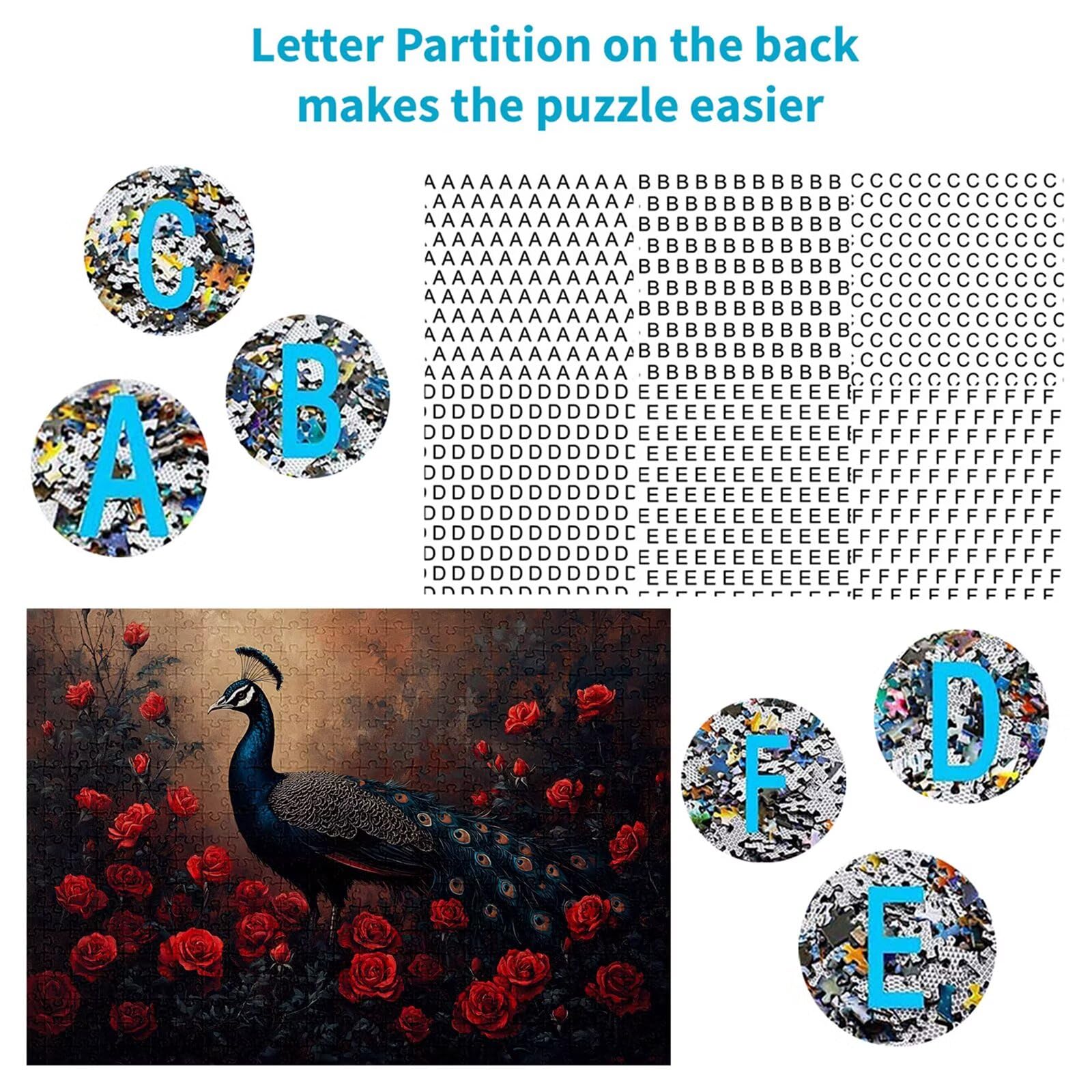 Puzzle 4000 elementów paw puzzle dla dorosłych różowe 141x87cm Unikalne rzemiosło klasyczne 3D drewniana układanka do rodzinnych gier aktywnych, układanka do samodzielnego wykonania nawet do dekoracji
