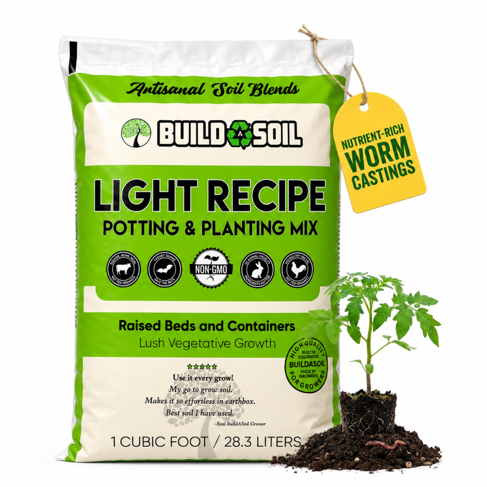BuildASoil Light Garden Soil