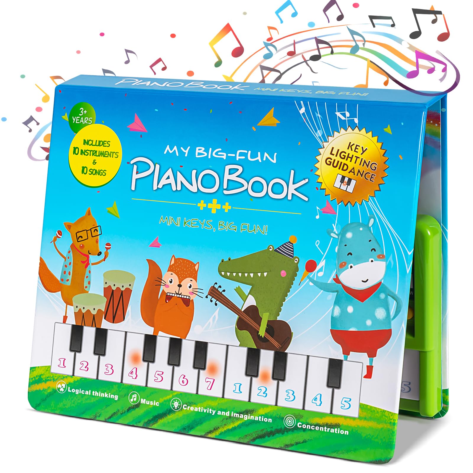 Kids Piano Book Educational Musical Toy For 3 Years Old Gifts Baby - View #3