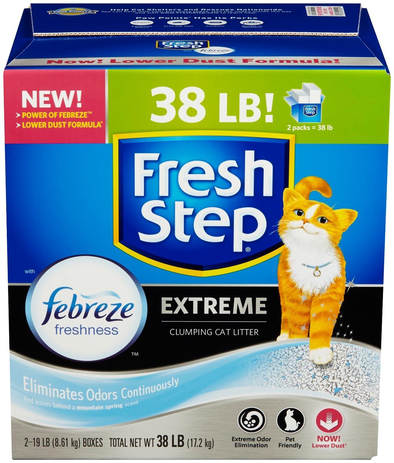 Fresh Step Extreme Scented Scoopable Cat Litter