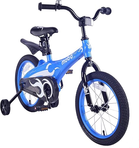 Miniatura 10 de Mobo Mobo Childrens-Road-Bicycles Lite Bike w/Training Wheels. 16” Bicycle for 4-6 Years Olds Fucsia,Verde,Azul,https://www.amazon.com/dp/undefined