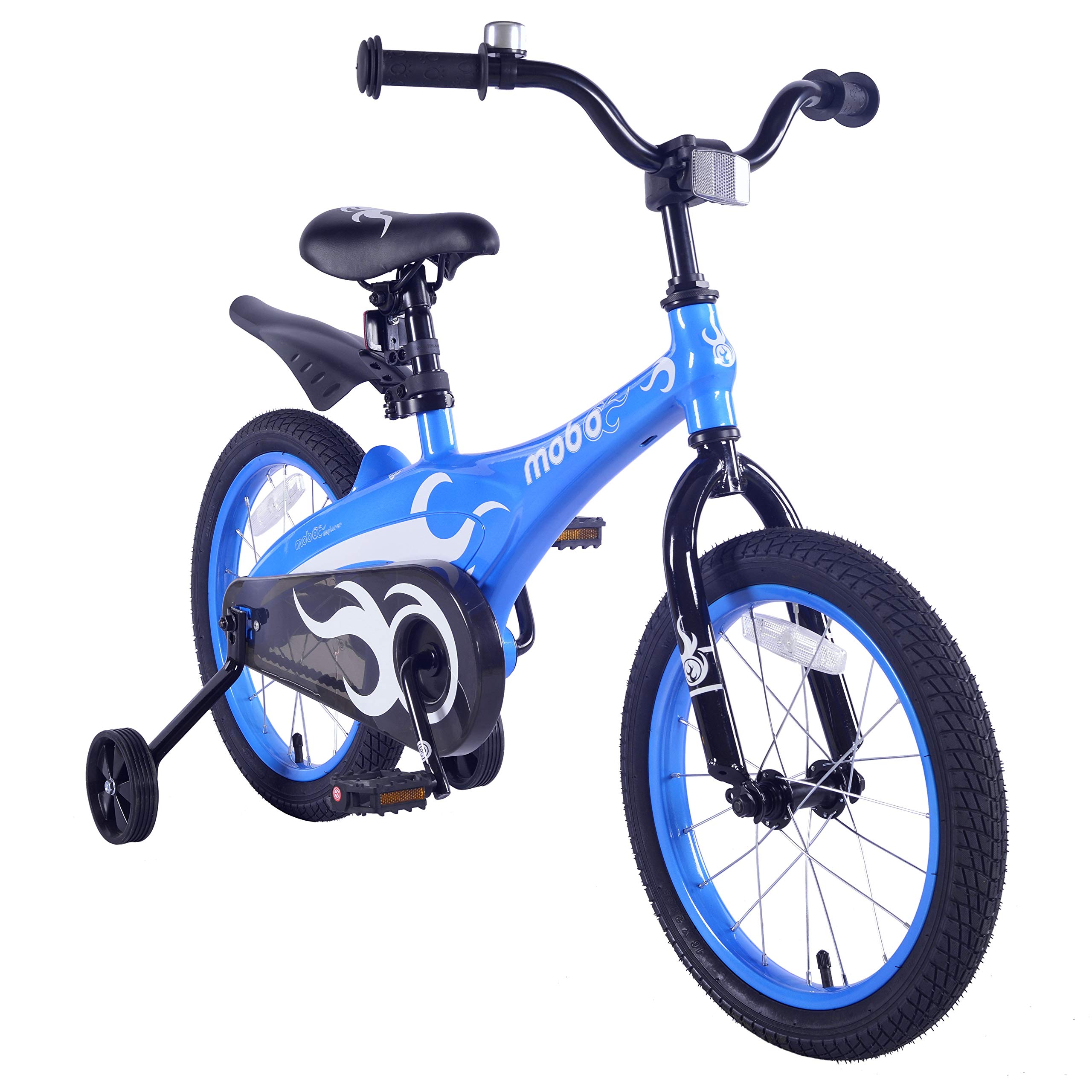 Mobo Childrens-Road-Bicycles Lite Bike w/Training Wheels. 16” Bicycle for 4-6 Years Olds