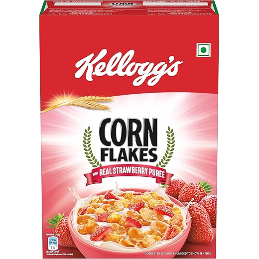 Kelloggs Strawberry Flakes - Iron Boost 300g