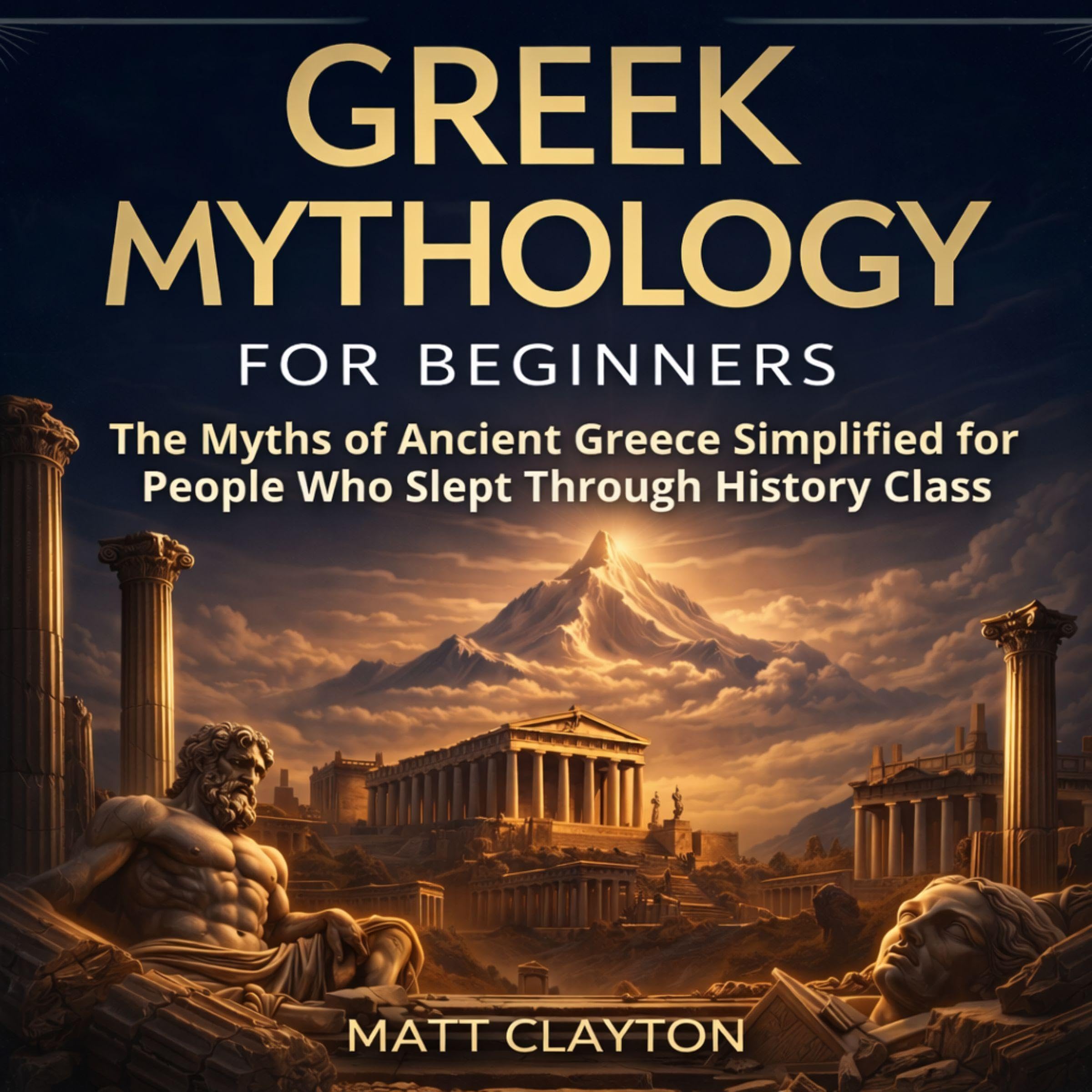 Cover art for Greek Mythology for Beginners