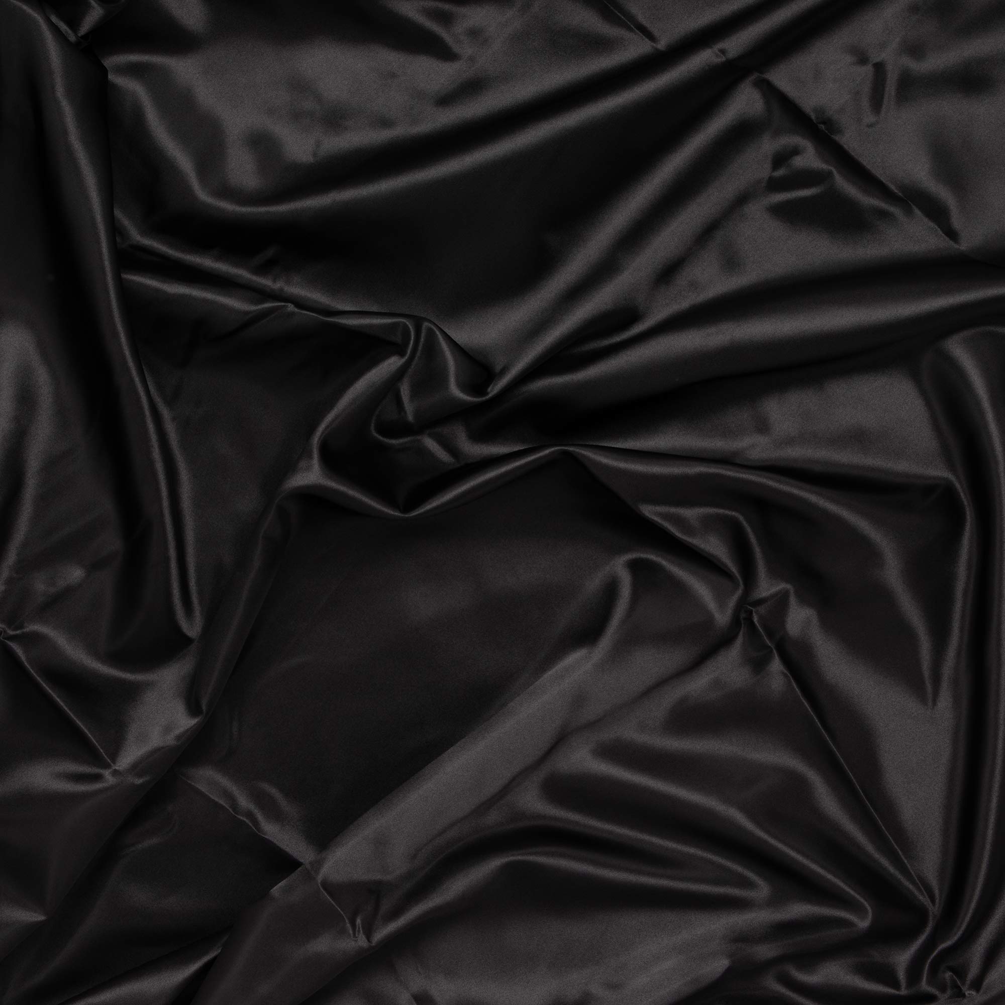 Amazon | 東レ シルック サテン 生地 約122cm×1mカット Col.BK