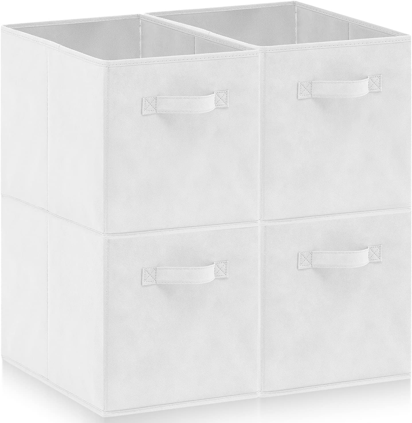 Amazing Tour 4 PCS Cube Storage Boxes 33x38x33 Foldable Fabric with