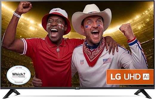 LG 50UA73006LA 50-Inch 4K Ultra HD HDR Smart TV (webOS 25 Platform with AI Concierge, alpha 7 AI Processor 4K Gen8, Game Optimiser & ALLM, 60Hz) [Model 2025]