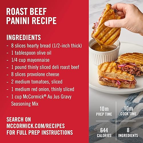 Miniatura 8 de Mezcla de salsa Au Jus McCormick, 1 oz