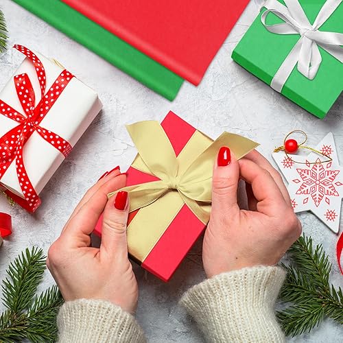 Miniatura 32 de Papel de seda azul claro, 80 hojas de papel de seda azul claro para envolver a granel de 14 x 20 pulgadas, papel de seda azul para bolsa de regalo