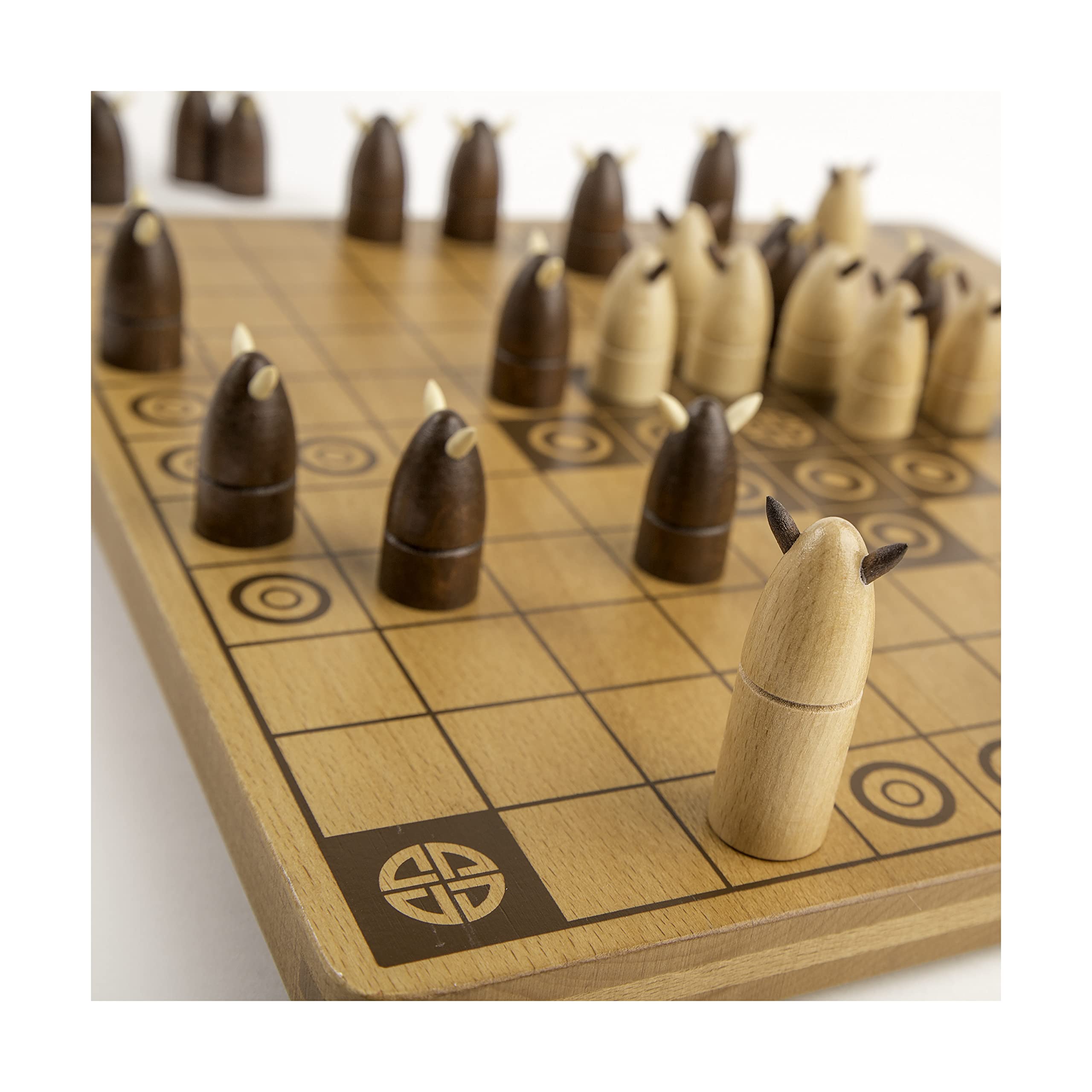 Hnefatafl, gioco di strategia per due giocatori con tavolo da gioco in legno, per bambini e adulti