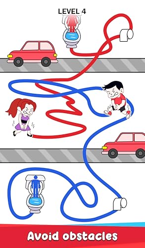 Toilet Rush Race - Draw Puzzle