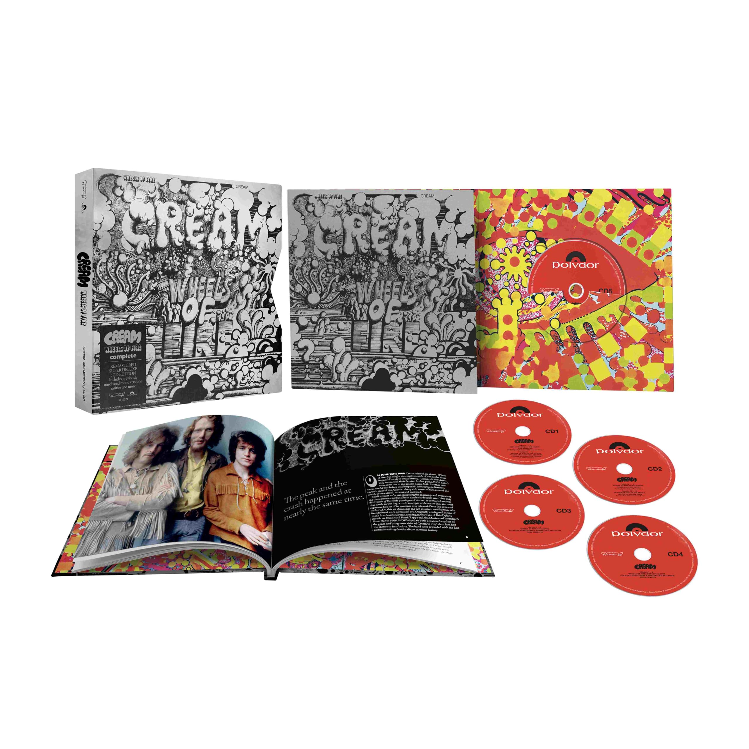 Wheels Of Fire - Live At The Fillmore & Winterland (Ltd. 5CD